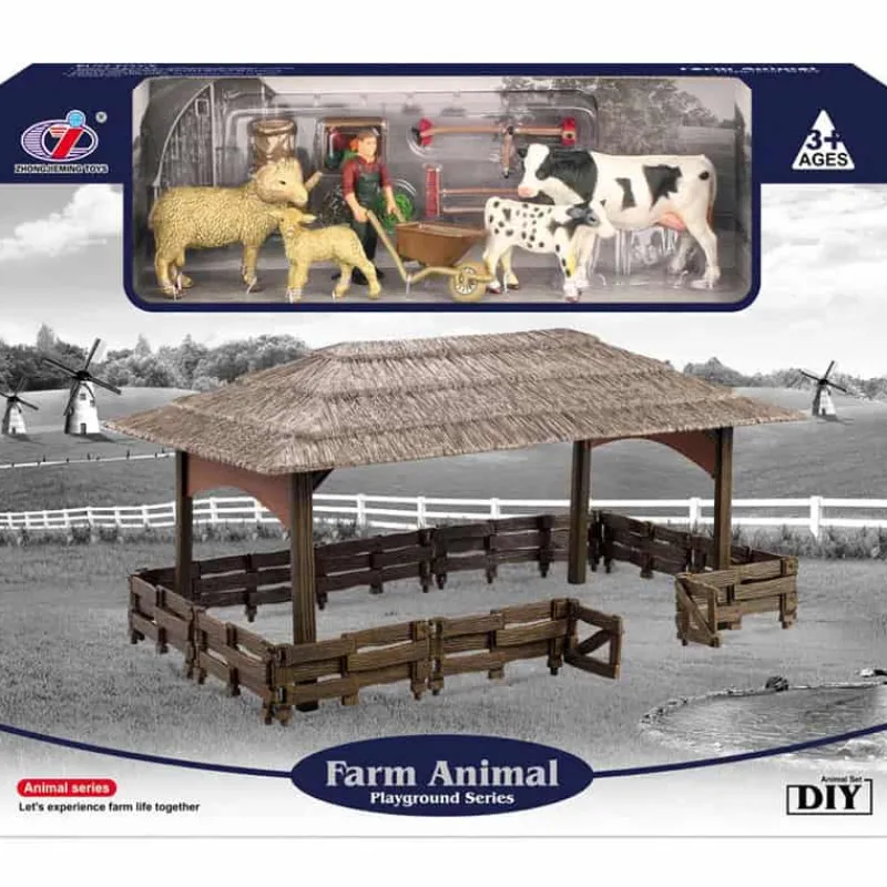 Stal met dieren & accessoires> Speelsets