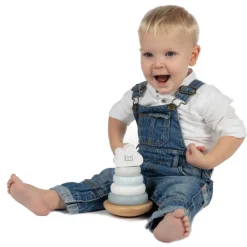 Label Label Stapelringen Balance blauw> Houten Speelgoed|Creatief