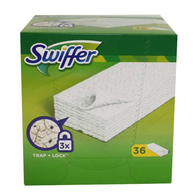 Swiffer Dry 36 stofopvegende doekjes refill> Poetsmateriaal