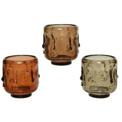 Theelichthouder (ø7xH8cm) glas> Verlichting|Tuinverlichting