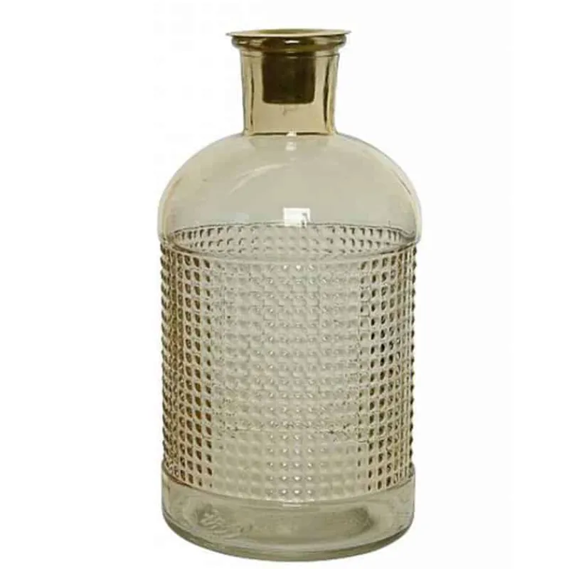 Theelichthouder (ø7xH8cm) glas> Verlichting|Tuinverlichting