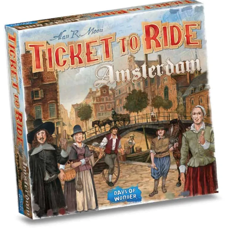 Asmodee Ticket to Ride Amsterdam> Gezelschapspel