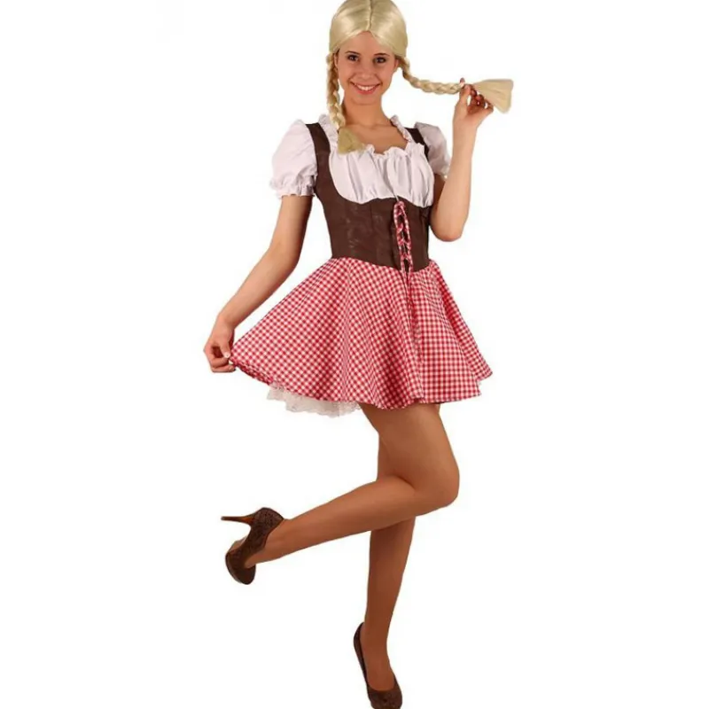 Tiroler jurk geruit> Rollenspel