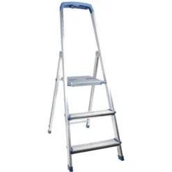 Trapladder 3 treden> Poetsmateriaal|Keuken