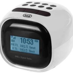 Trevi Klokradio DAB Wit> Electronica & Muziek