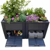 Tuinbak met compartement (150x76x78cm)> Gereedschap|Bloemen & Planten