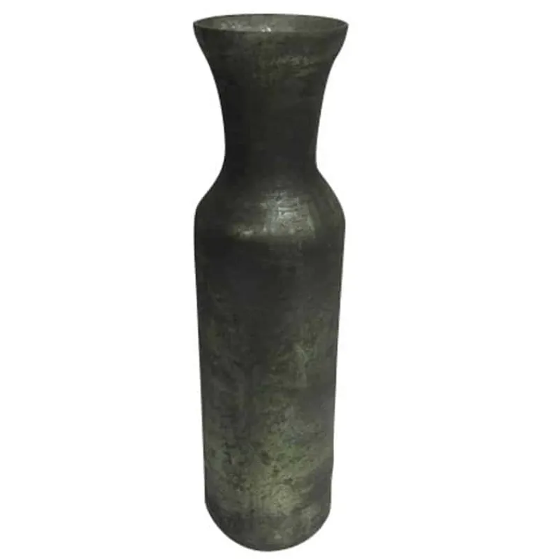 Vaas/fles mat (12xH44) groen> Meubilair