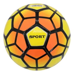 Voetbal size 5 in TPU neon geel/oranje> Fiets & Sport