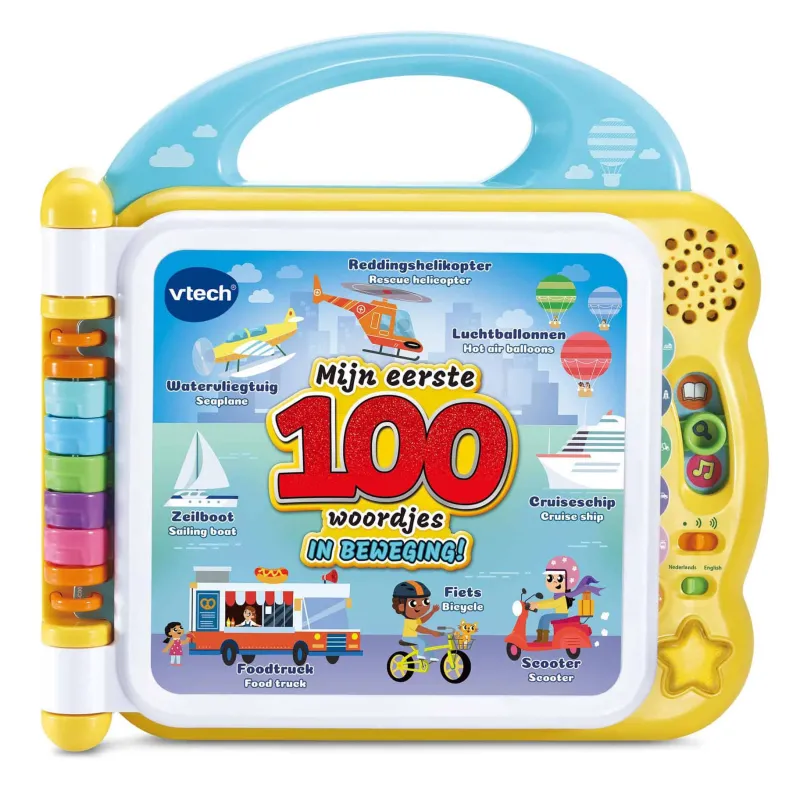 VTech baby Mijn eerste 100 woordjes – Beweging> Interactief|Boeken & Strips