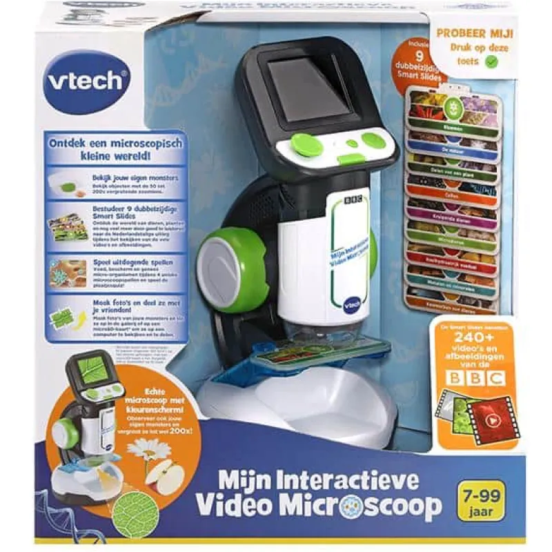 VTech Mijn interactieve video microscoop> Muziek & Elektronica|Interactief