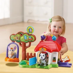 VTech ZZD Schommel & speel hondenhok> Interactief|Baby & Peuter
