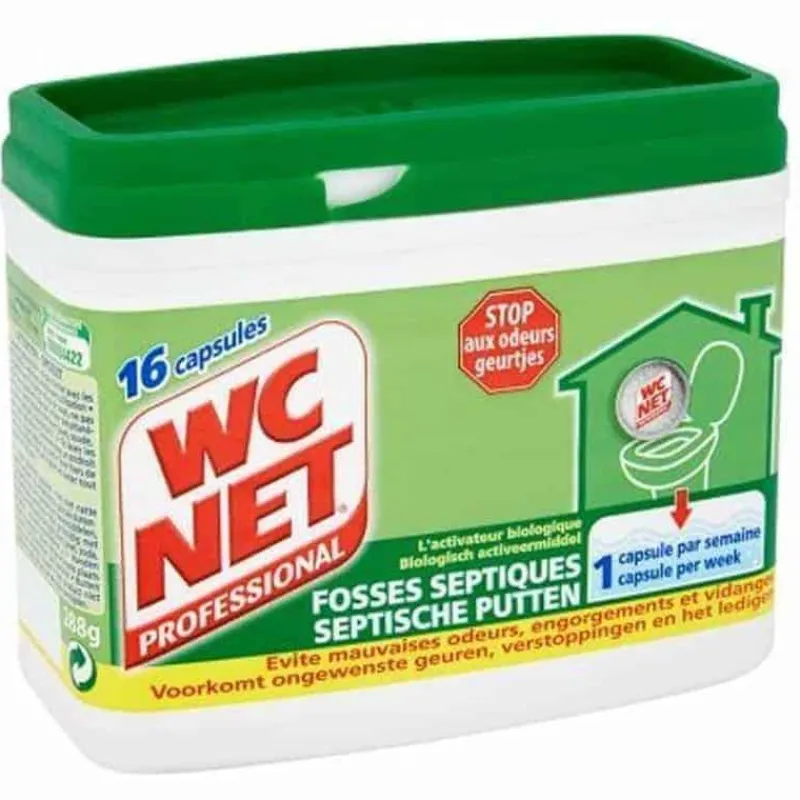 WC Net Septische Putten 16 capsules> Poetsproducten