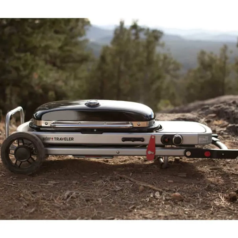 Weber Traveler Gasbarbecue> Campeermateriaal|Barbecue