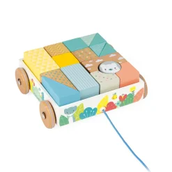 Janod Winkelwagen kubus> Houten Speelgoed|Baby & Peuter