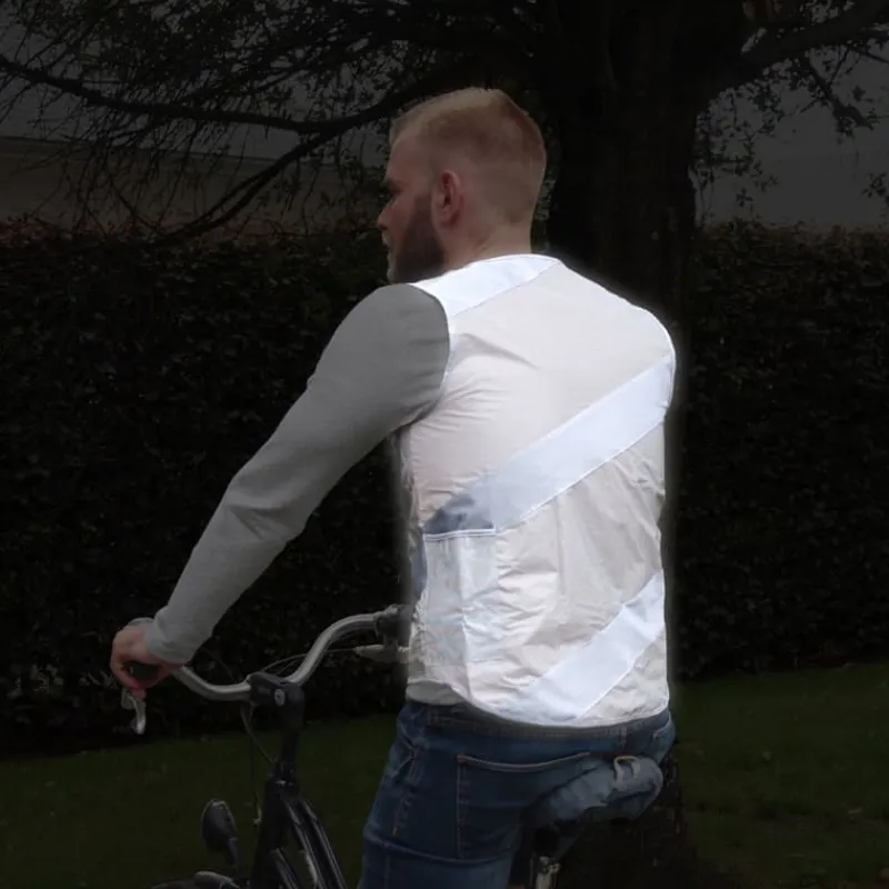 Wowow Roadie Jacket Full Reflective> Veilig Naar School