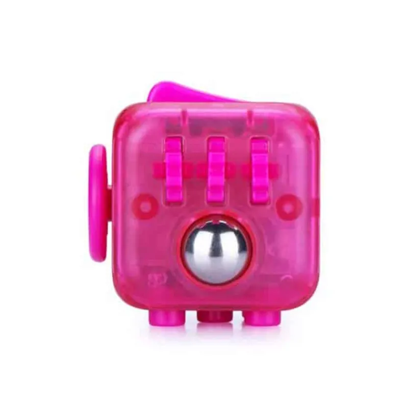 Zuru Fidget Cube Pink 8101D-D – Anti Stress Speelgoed, friemelkubus> Educatief